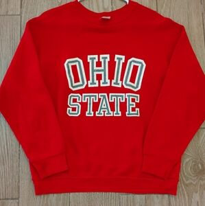 VTG Tultex 80's Ohio State Buckeyes NCAA Crewneck/Sweatshirt Men's Medium